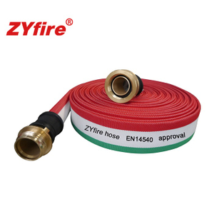 Sintack P - MED EN14540 approved TPR lined single jacket fire hose
