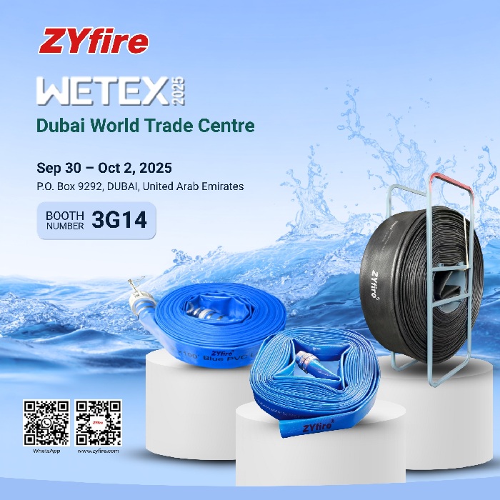 ZYfire: Your Premier Hose Solutions Partner for Water, Energy & Industry at WETEX 2025