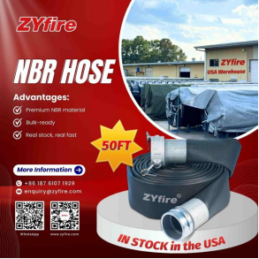 IN STOCK IN THE USA — 50FT NBR Hose, Ready To Ship!
