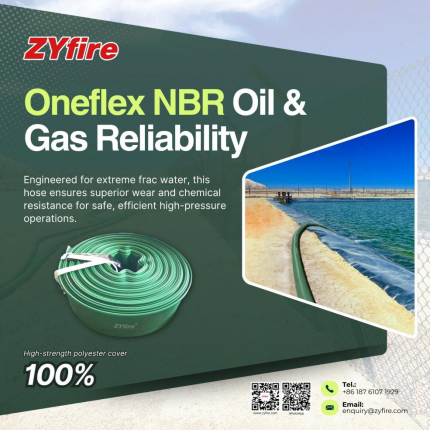 Demanding Environments, Uncompromising Performance: Why the ZYfire NBR Hose is the Industry's Go-To Industrial Hose