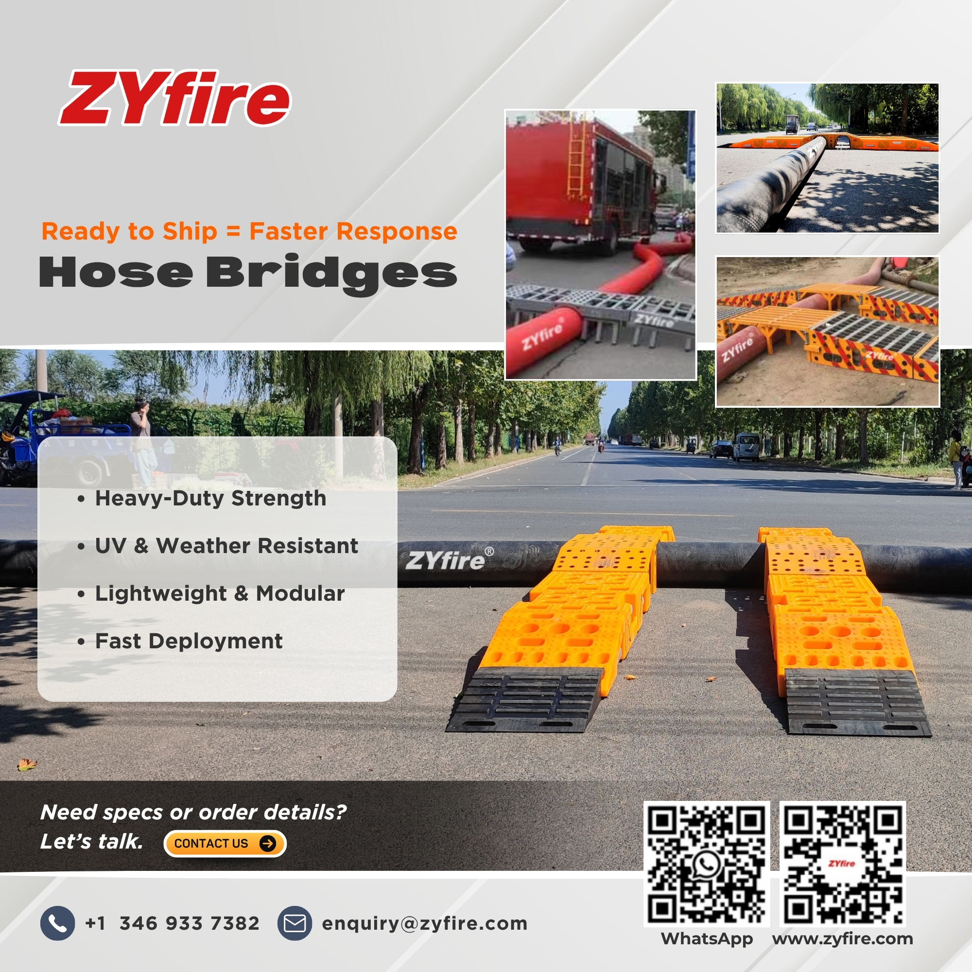North American Readiness: Why ZYfire Hose Bridges Are Your Critical Strategic Advantage